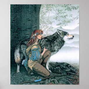 Watcher Beneath the Beech Poster