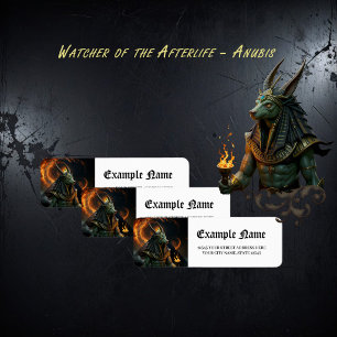 Watcher of the Afterlife – Anubis.  