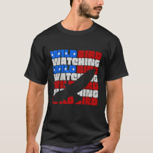 Watcher Photograph Wild Nature Watching Free Flyin T-Shirt