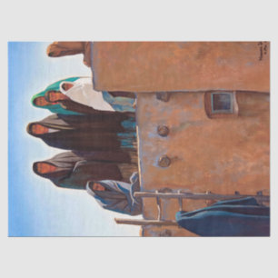 Watchers From the Housetop by Maynard Dixon Tissue Paper