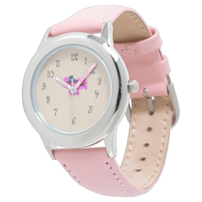 watches : Colourful Bird & Daisies (Angled)
