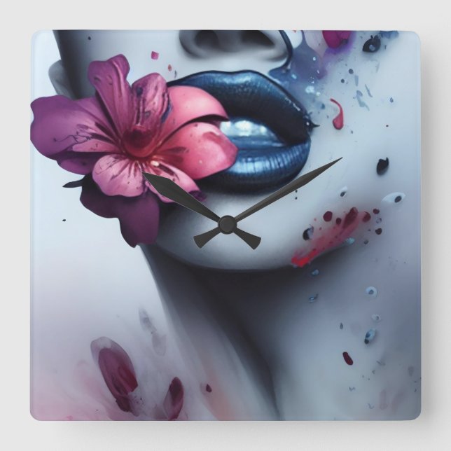 Watches  square wall clock (Front)