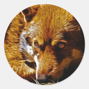 Watchful Classic Round Sticker