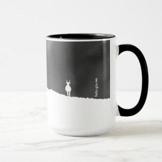 Watchful Reindeer On Ridge Mug