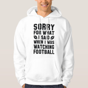 Watching Football Hoodie