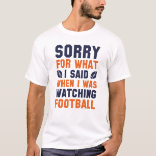 Watching Football T-Shirt
