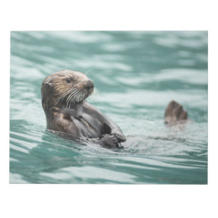 Watching Sea Otter Notepad