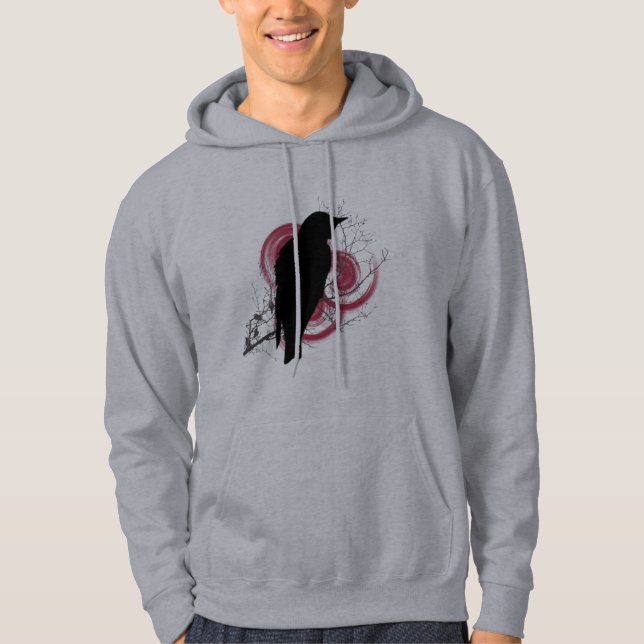 Watching The End Of Days Gothic Art Hoodie (Front)