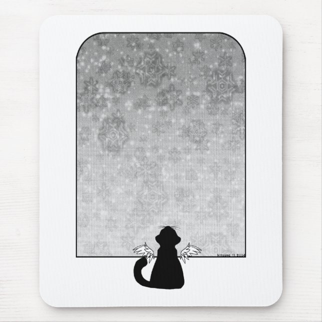 Watching the World Go By mousepad (Front)