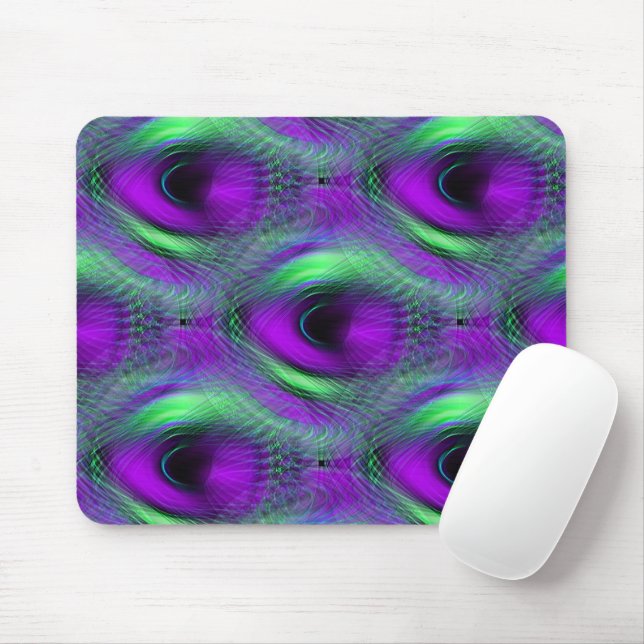 Watching us..... mouse pad (With Mouse)
