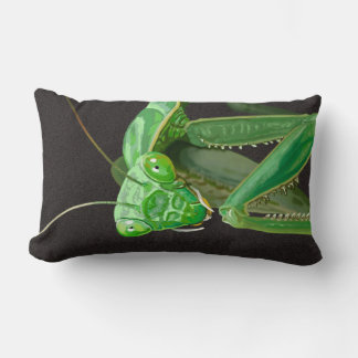 Watching You - Green Version Lumbar Cushion
