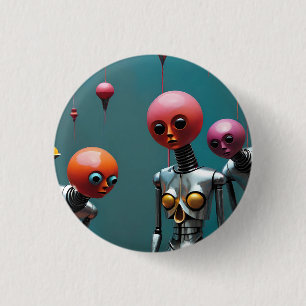 Watching You in Your Sleep 3 Cm Round Badge