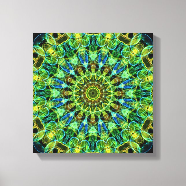 Watching You kaleidoscope Canvas Print (Front)