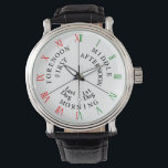Watchkeeping Mens Watch<br><div class="desc">Can't remember your 1st dog from your middle? (shame on you). Never forget the watchkeeping system again</div>