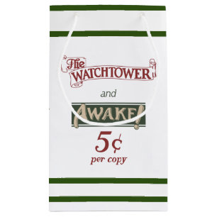 Watchtower and Awake 1930's Replica Gift Bag