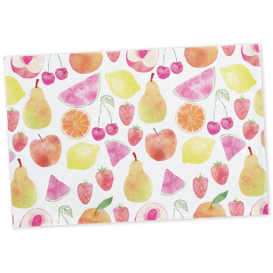 Watecolor Fruit Pillowcase