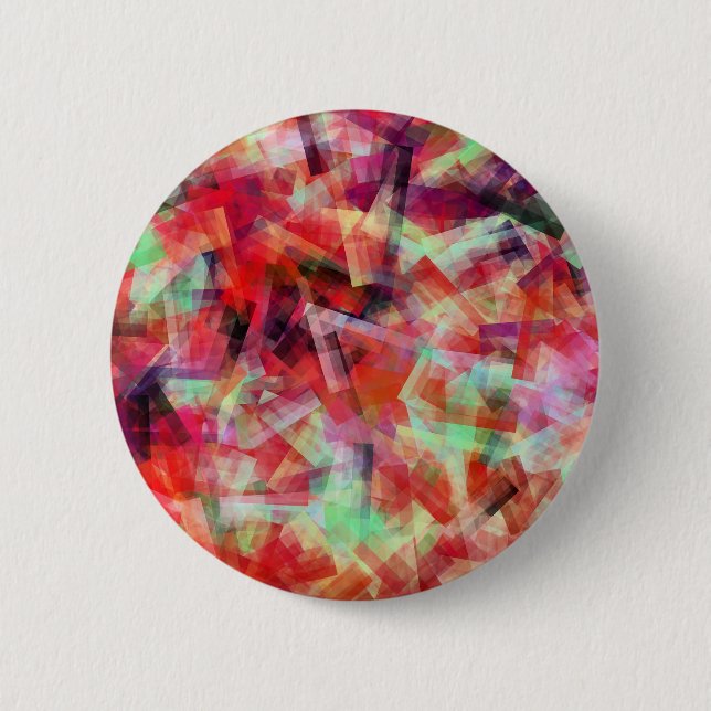 WATER ABSTRACT 2 6 CM ROUND BADGE (Front)