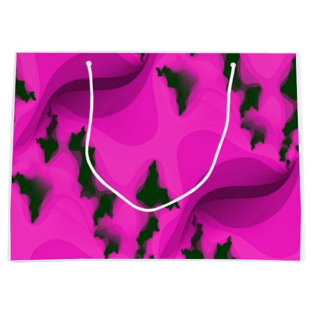 WATER ABSTRACT LARGE GIFT BAG (Front)