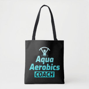 Water Aerobics Aquatic fitness Aqua Exercise Tote Bag