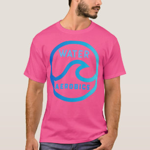 Water Aerobics Circle Wave Logo T-Shirt