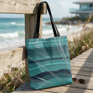 Water & Air Tote Bag