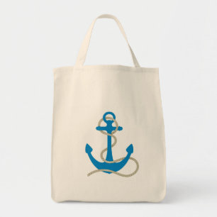 water anchor sea ocean diver swim beach marine tote bag