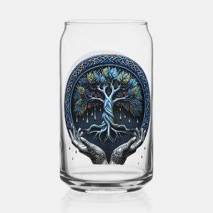 Water and Wisdom: The mystical Celtic Tree of Life Can Glass