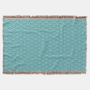 Water Arches Throw Blanket
