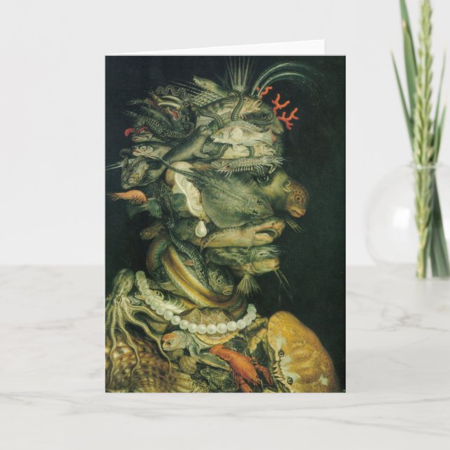 Water - Arcimboldo - 1566 Card (Front)