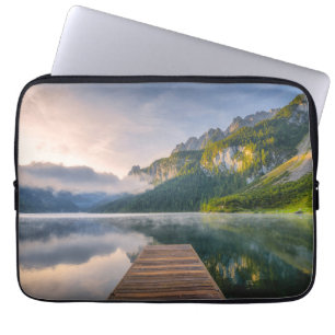 Water   Azure Alpine Lake, Austria Laptop Sleeve