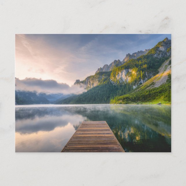 Water | Azure Alpine Lake, Austria Postcard (Front)