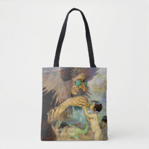 Water Baby and Fairy, Jessie Willcox Smith Tote Bag