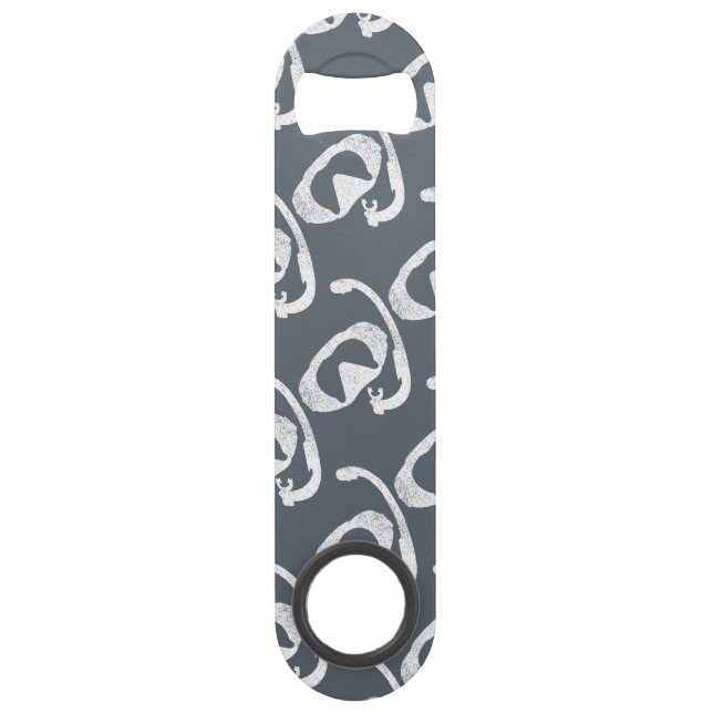 Water Baby Vintage Scuba Bottle Opener (Back)