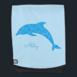 Water Baby - Water Dolphin Backpack<br><div class="desc">A dolphin made of water,  on a backpack you can personalise.</div>