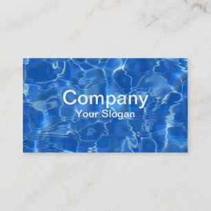 Water Background Business Card