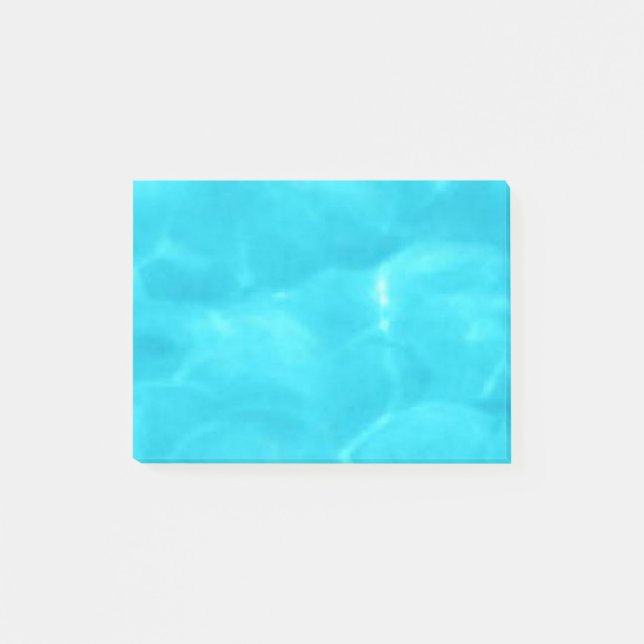 Water background post-it notes (Front)