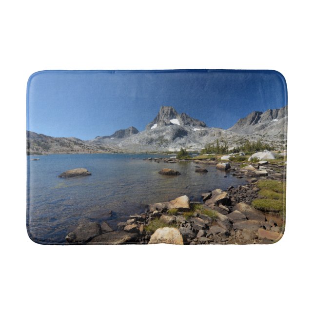 Water | Banner Peak Thousand Island Lake Bath Mat (Front)