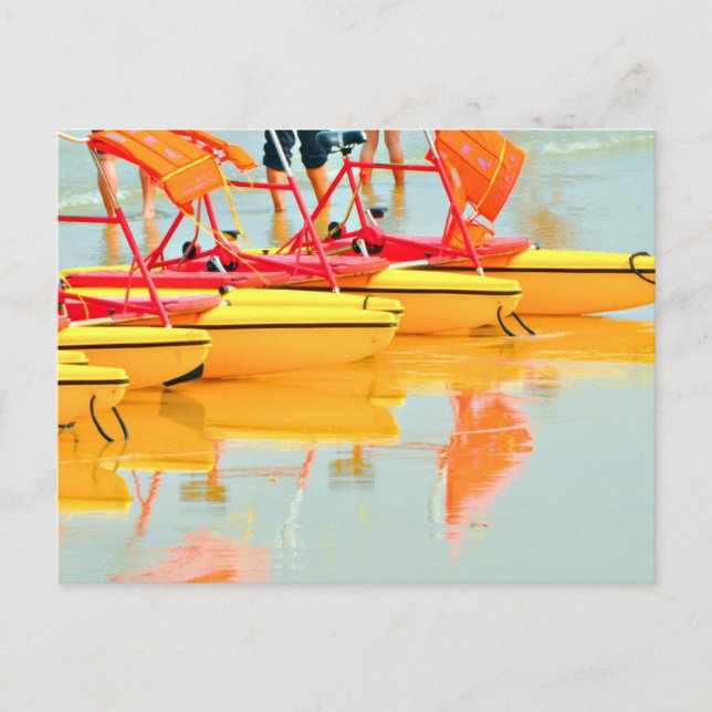 Water Bikes Postcard (Front)