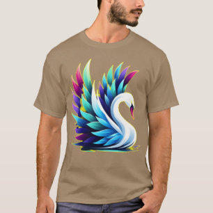Water Bird Mute Swan funny T-Shirt