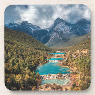 Water Blue Moon Lake, China Coaster