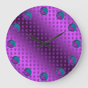 Water Boar Large Clock