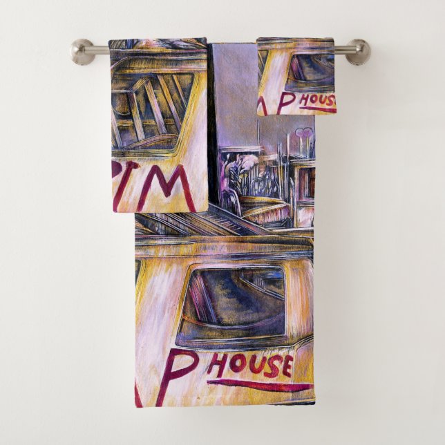 Water.born Mystery Meat Bath Towel Set (Insitu)