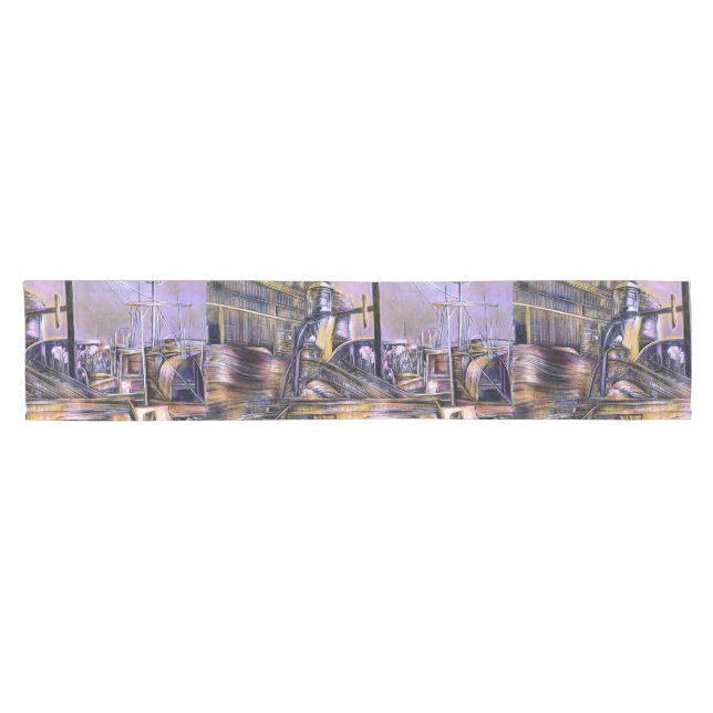 Water.born Mystery Meat, Israel Short Table Runner (Horizontal)