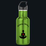Water Bottle<br><div class="desc">Stay refreshed and energized with our "Vibrating & Hydrating" Stainless Steel water bottle. This sleek, serene green and durable bottle features a bold black silhouette and vibrating heart, creating a stylish and grounding aesthetic. Easy to carry, while keeping your water cool. Perfect for daily hydration, workouts, or moments of mindfulness,...</div>