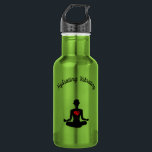 Water Bottle<br><div class="desc">Stay refreshed and energized with our "Vibrating & Hydrating" Stainless Steel water bottle. This sleek, serene green and durable bottle features a bold black silhouette and vibrating heart, creating a stylish and grounding aesthetic. Easy to carry, while keeping your water cool. Perfect for daily hydration, workouts, or moments of mindfulness,...</div>