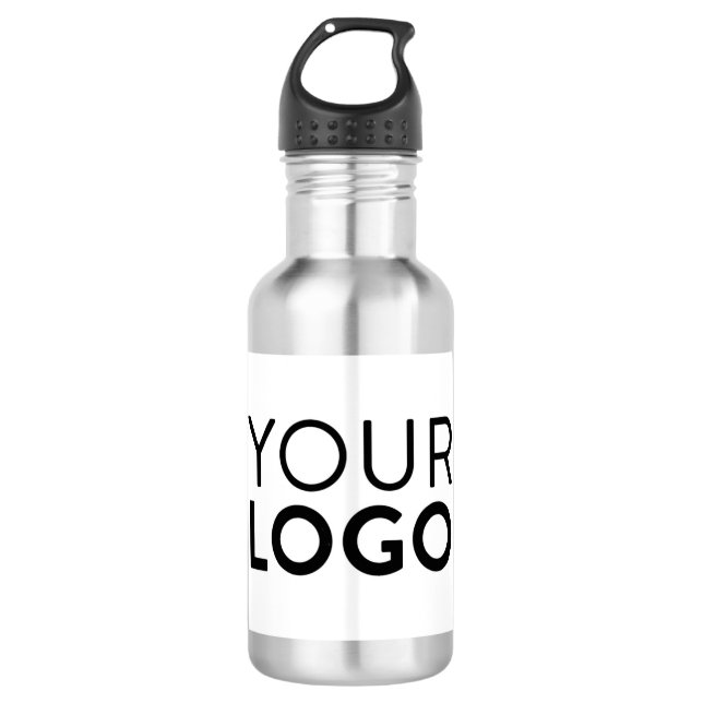 Water Bottle (18 oz) - Stainless Steel (Front)