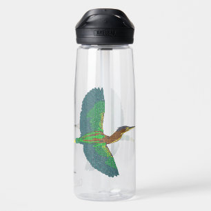 Water Bottle (25oz) - Green Heron