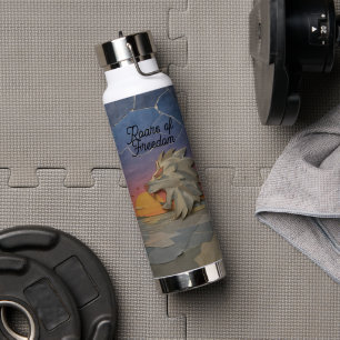 Water Bottle 25oz – Sunset Lion