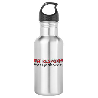 Water Bottle: First Responders 532 Ml Water Bottle