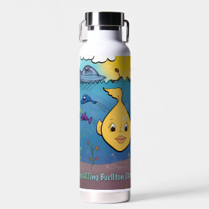 Water Bottle - Goldie Fish - Buellton.Art